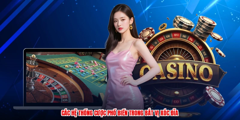 Các hệ thống cược phổ biến trong bắt vị xóc đĩa