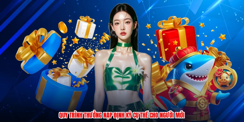 Quy trình thưởng nạp định kỳ cụ thể cho người mới