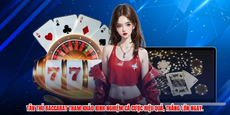 Tân thủ baccarat tham khảo kinh nghiệm cá cược hiệu quả, thắng lớn ngay.